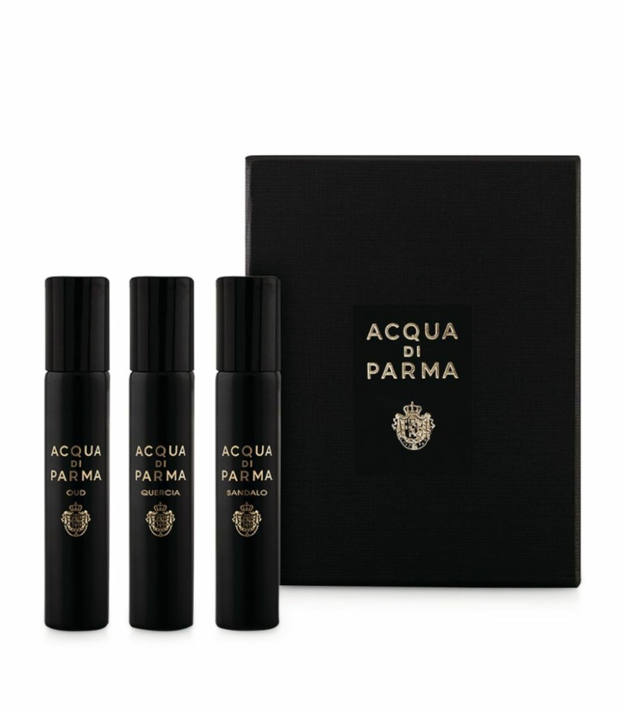 Beauty * | Acqua Di Parma Adp Sig Baby Size Black Set 3 X 12Ml 21 Mens Perfume Gift Sets