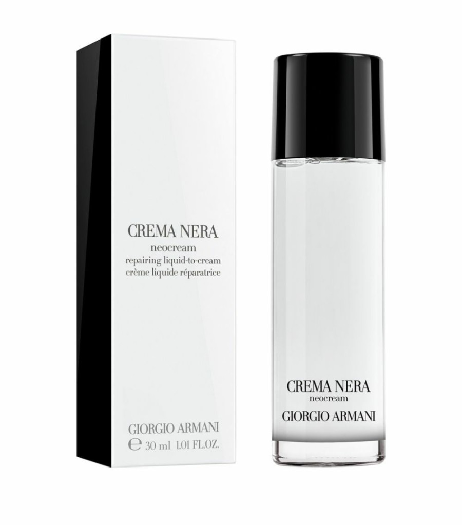 Beauty * | Armani Crema Nera Neocream Repairing Liquid-To-Cream (125Ml) Anti-Ageing Creams