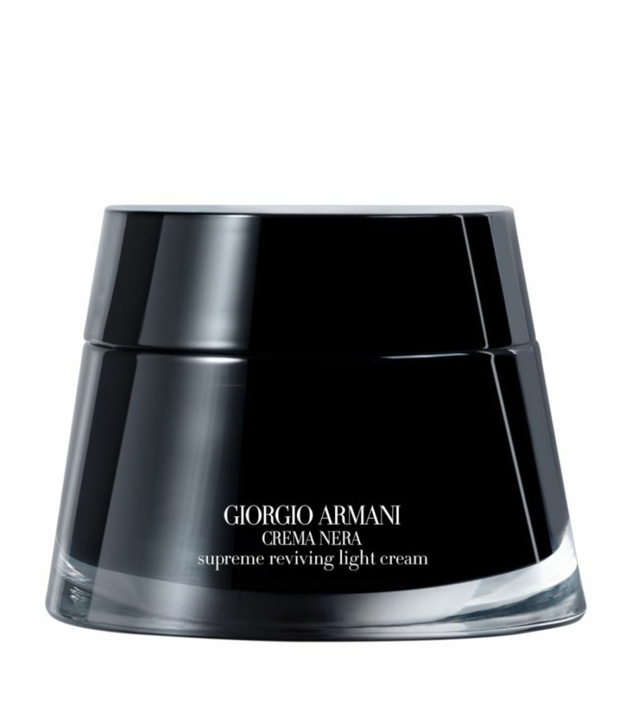 Beauty * | Armani Crema Nera Supreme Reviving Light Cream Day Creams