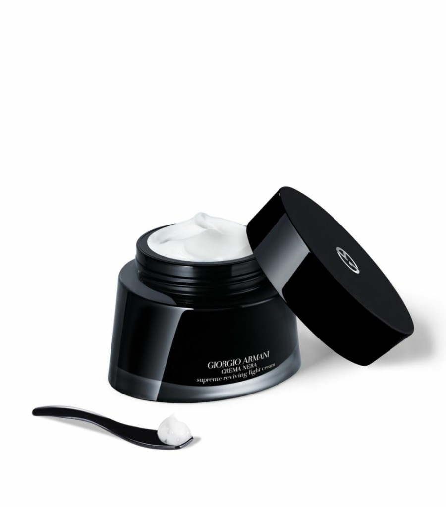 Beauty * | Armani Crema Nera Supreme Reviving Light Cream Day Creams